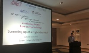Summing up of airtightness track at the 38th AIVC - 6th TightVent – 4th venticool joint conference 